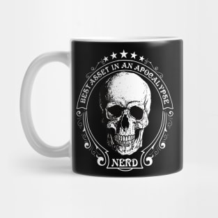 Nerd, best valuable apocalypse asset Mug